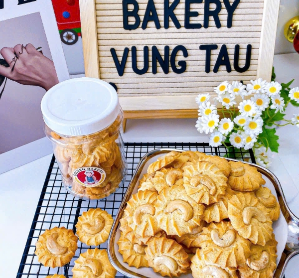 Bánh Cookie Hạt Điều