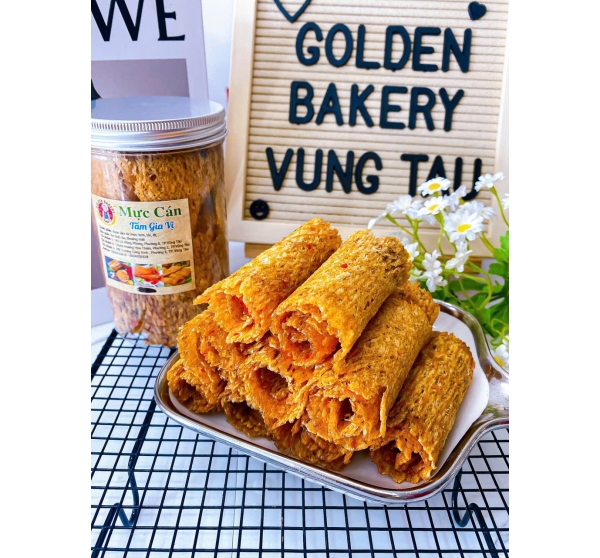 Khô Mực Cán Tẩm Vị