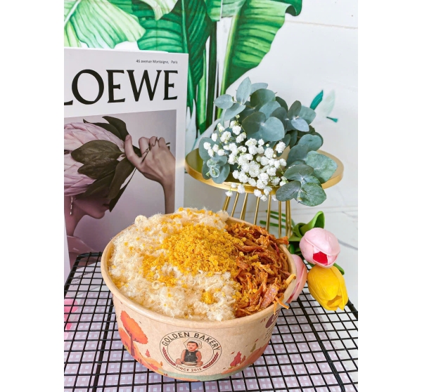 Bánh Bông Lan Sốt Phô Mai Mix Khô Heo