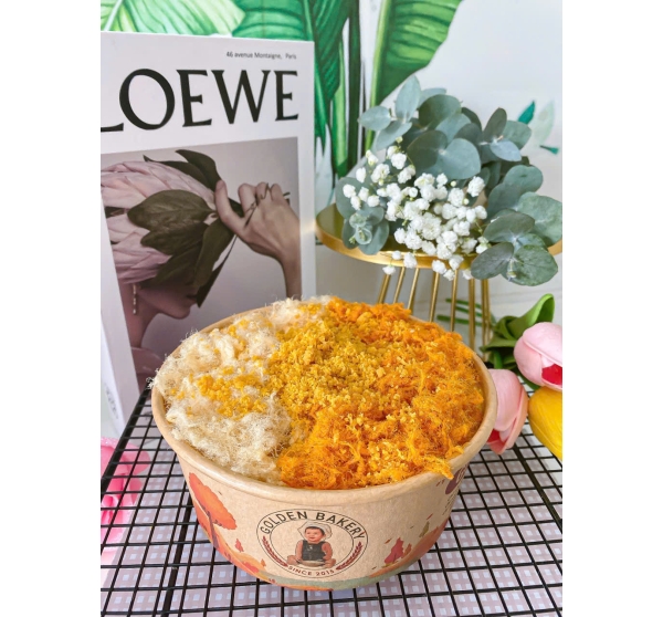 Bánh Bông Lan Sốt Phô Mai Mix Heo - Gà Cay