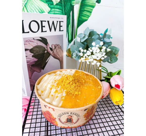 Bánh Bông Lan Trứng Muối 3 Loại Sốt (Phô Mai-Hoàng Kim-Bơ Trứng)