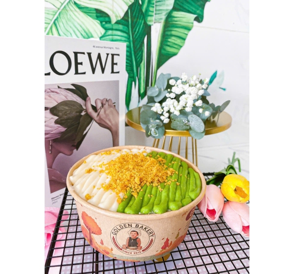 Bánh Bông Lan Trứng Muối 3 Sốt ( Matcha-Phô Mai-Bơ Trứng)