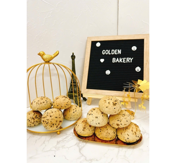 Bánh Mì Mè Đen Hàn Quốc
